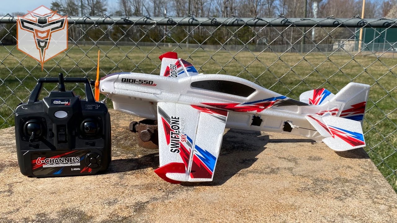 Beginner 3D RC Aircraft FLYCOLOR QIDI 550 - YouTube