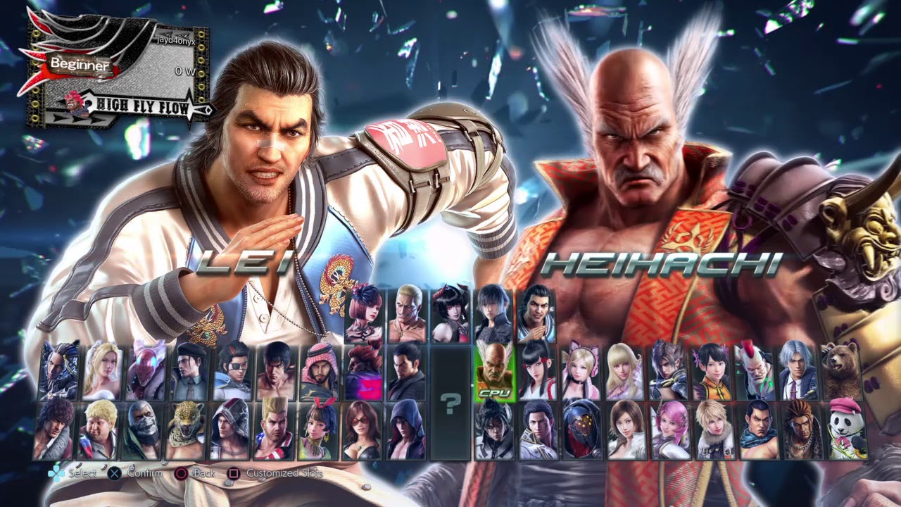 tekken 2 characters tekken 2 characters