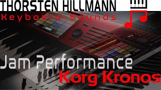 Einsteiger Tutorial Korg Kronos Jam Combination erstellen auf deutsch