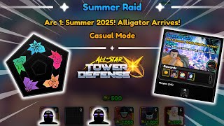 NERFED! Summer Raid Solo Gameplay | Can this Loadout Beat All Elements?! | ASTD X Roblox