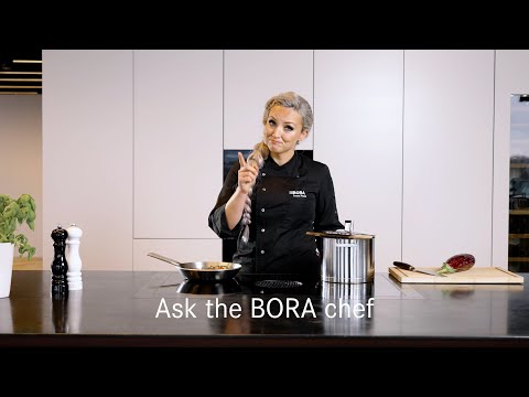 BORA placas de cocción: ¿Cómo se limpia el teppanyaki de acero inoxidable? | Ask the BORA chef