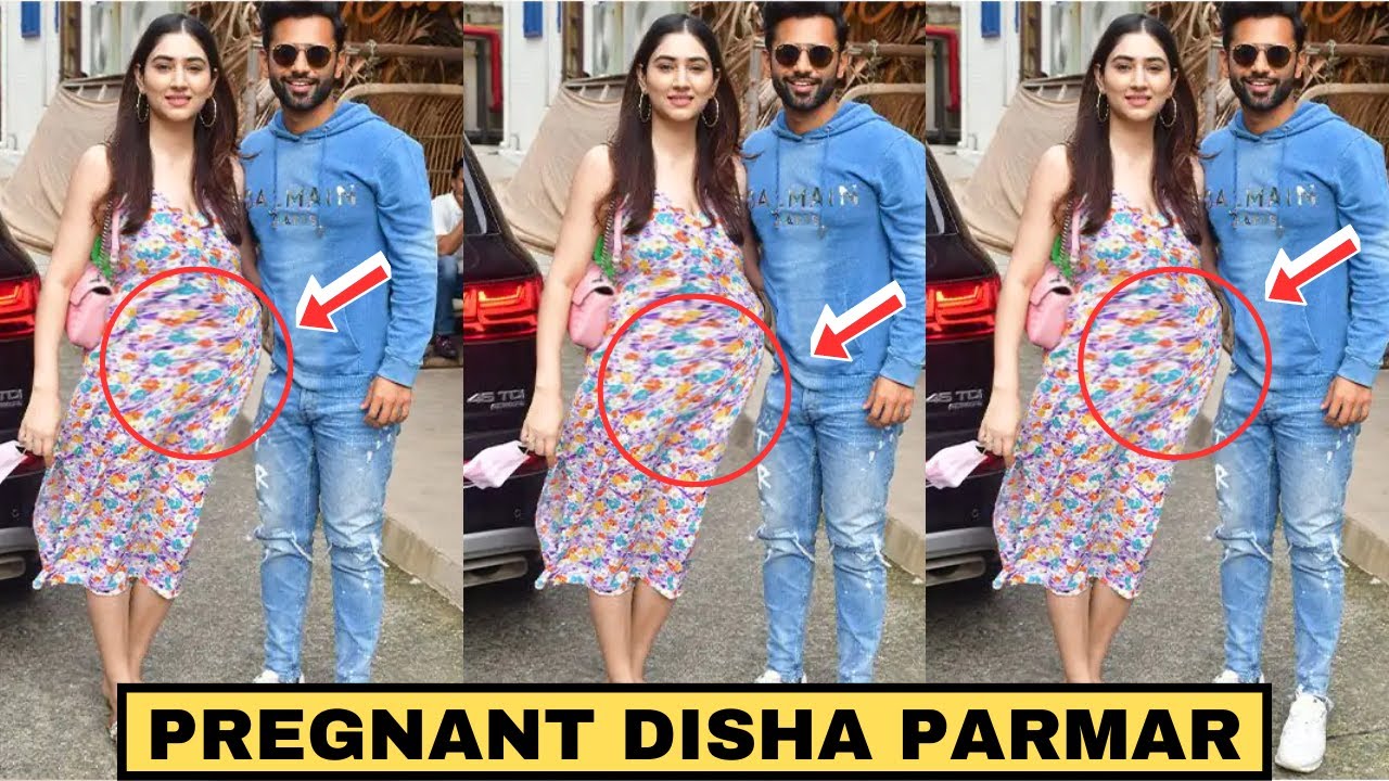 Disha Parmar Flaunting Her Baby Bump With Rahul Vaidya