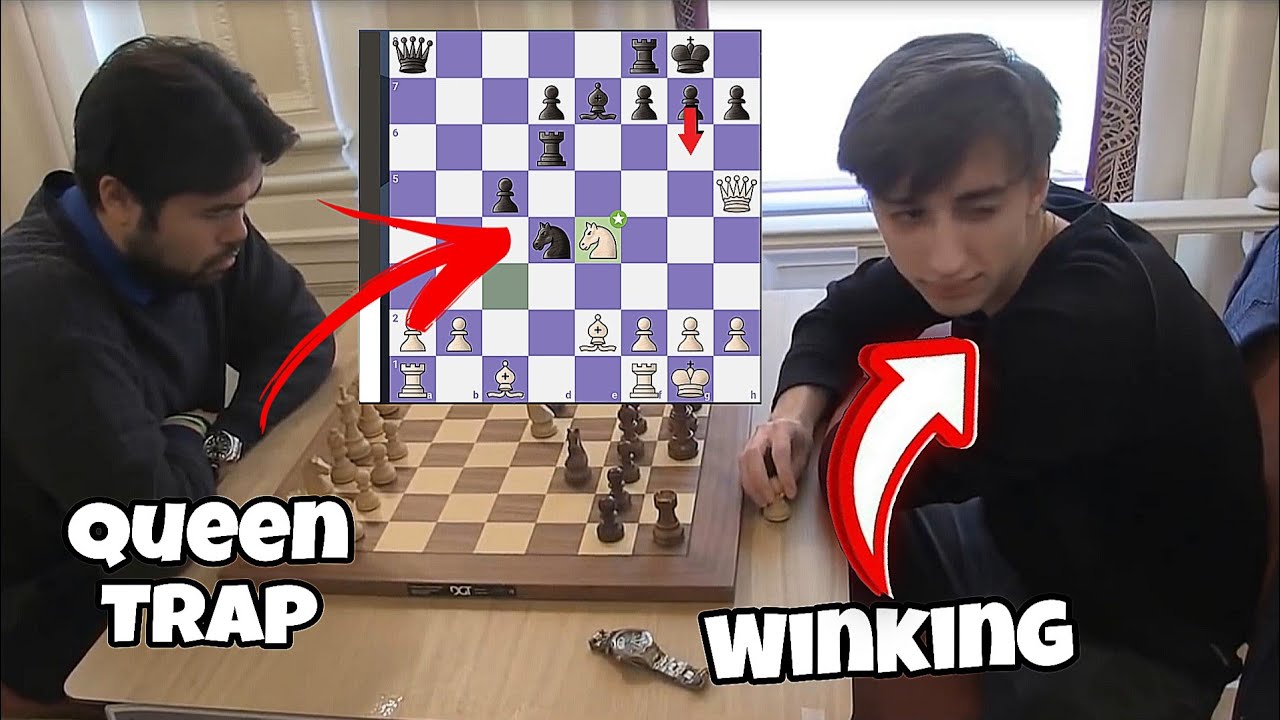 Can Dubov Trap Hikaru's Queen in Tal Memorial Blitz 2019?