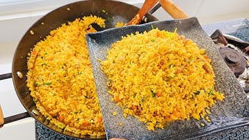 Món Cơm Chiên Khô Cá Đù, Cách Chiên Cơm Tơi Đều Hạt Cơm Không Bị Khô