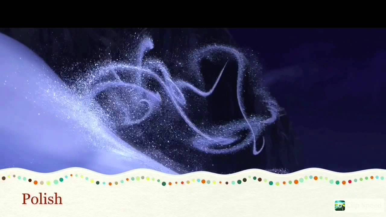 Frozen: Let it go - 45 languages - 4x faster