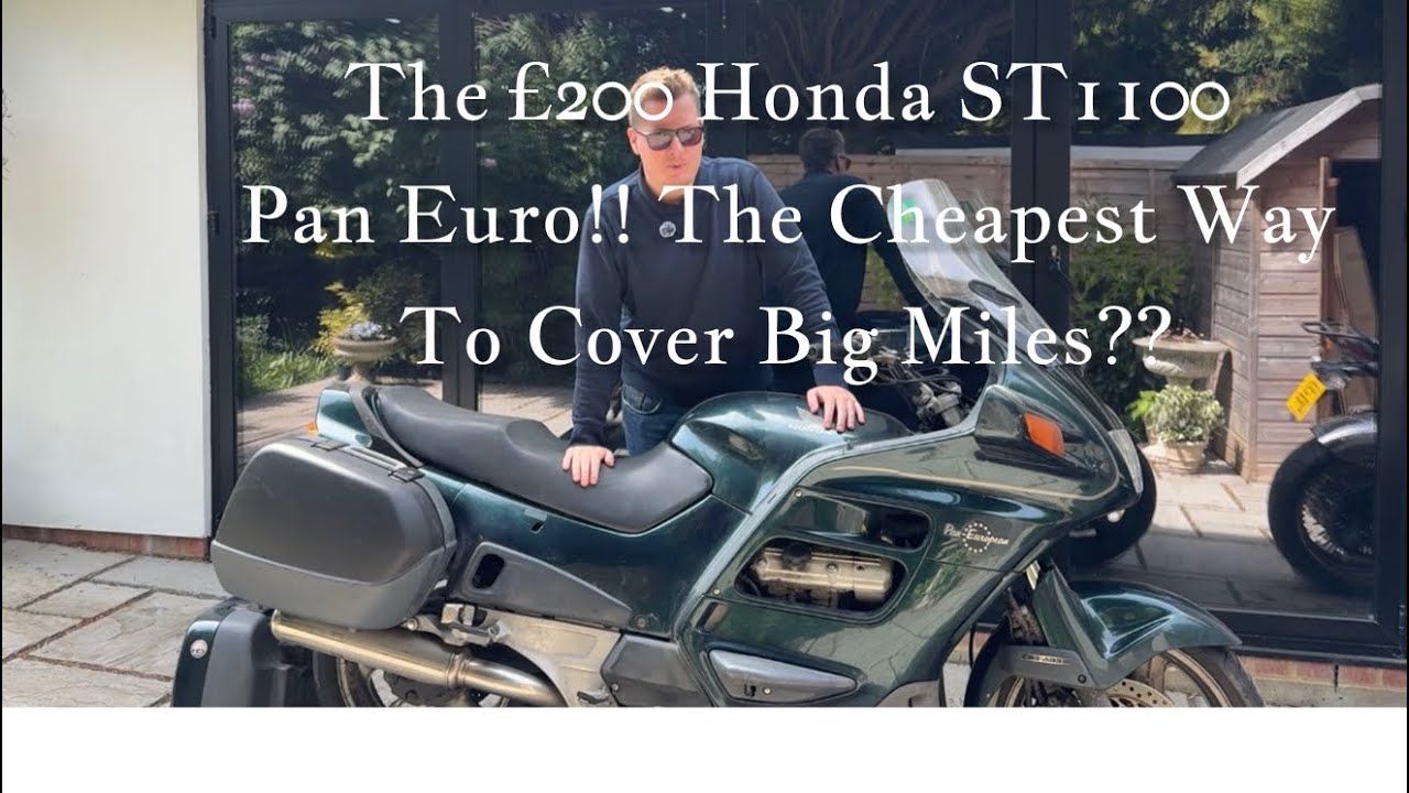 Я купил самый дешёвый Honda ST1100 Pan European, какой только мог! За 200 фунтов стерлингов! Но к...