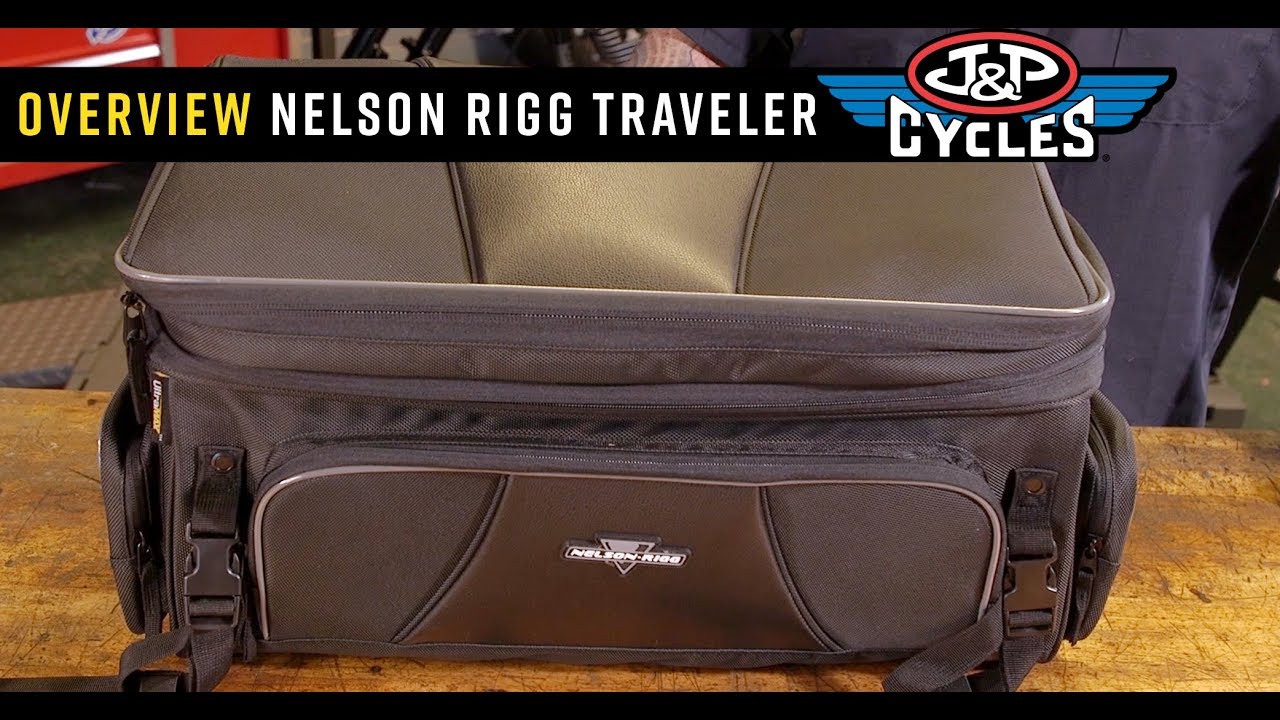 Luggage For Tour Pack Rack Nelson Rigg NR-250 Route