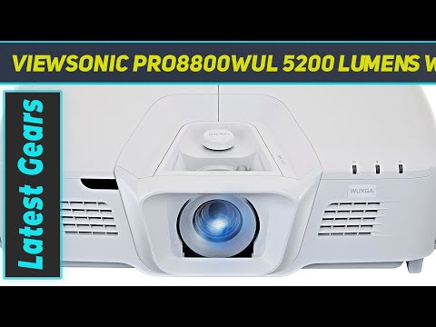 ViewSonic PRO8800WUL 5200 Lumens WUXGA HDMI Lens AZ Review