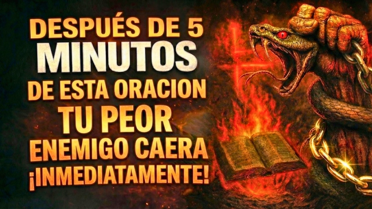 SALMO 27: Despues de esta Oracion DIOS expone ENEMIGOS OCULTOS y ROMPE toda MALDICION y BRUJERIA