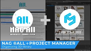 Organizing 3D library using NAG ALL and Project Manager for 3ds Max screenshot 4