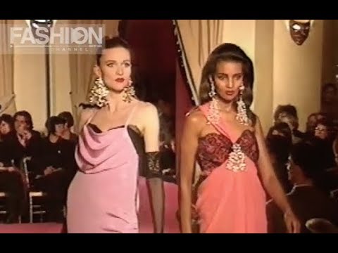 CHRISTIAN LACROIX Spring Summer 1991 Paris Fashion Channel - YouTube