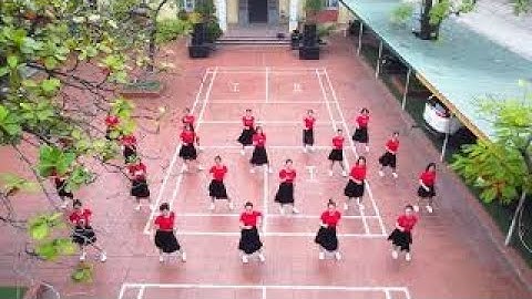 Bài thể dục giữa giờ - Giáo viên trường Tiểu học Minh Tân, Kinh Môn Hải Dương