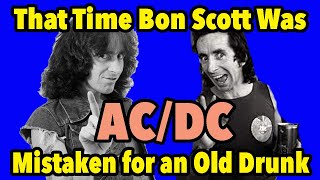 That Time AC/DC's Bon Scott Was Mistaken for An Old Drunken Fool - Interview with The Journalist