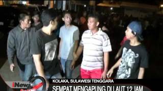 2 Korban Selamat Tenggelamnya Kapal Marina Tiba Di Kolaka - iNews Pagi 21/12