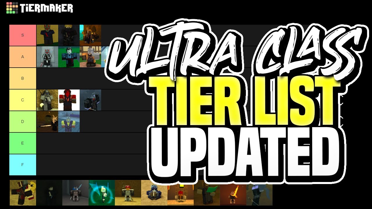 Ultra Class Tier List Rogue Lineage Youtube - roblox rogue lineage classes list