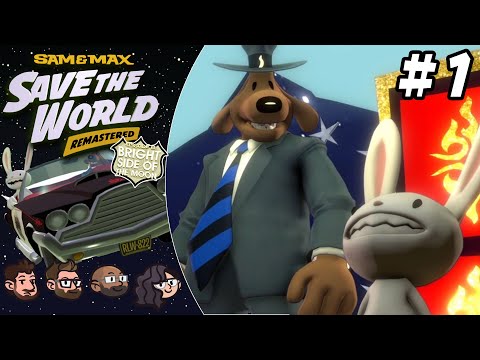 Sam and Max Save the World Remastered - Bright Side of the Moon - Part 1