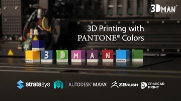 3D Printing with PANTONE® Colors by J750 Stratasys