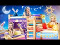 We Build a Bunk Bed for Triplets! Moon Girl, Sun Girl and Star Girl in Real Life!