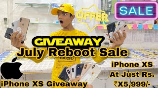 July Reboot Sale 😍😍😍😍| Giveaway iPhones + Offer On Second Hand iPhone XS - iPhone XS - SV Squad