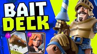 THE BEST Log Bait deck for Clash Royale