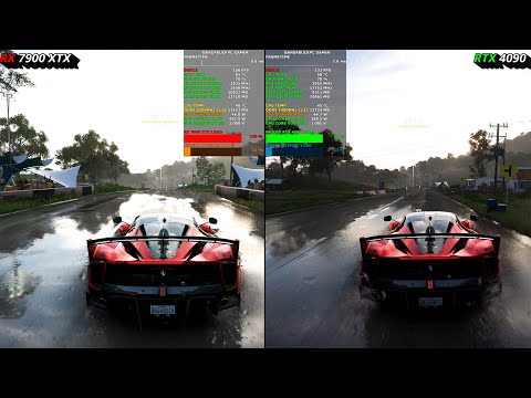 RX 7900 XTX  VS RTX 4090 Ray Tracing Benchmarks FSR DLSS 4K