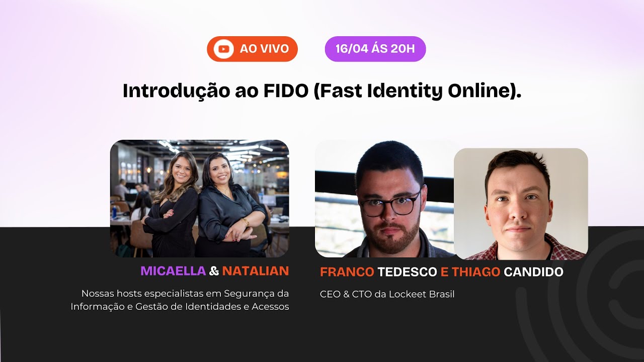 Introdução ao FIDO - Chaves de Acesso/Passkey