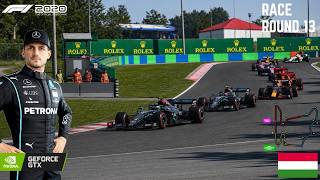 Day.19 | F1 Hungarian Grand Prix | ALBON සටනින් ඉවතට! 🛑 | 3rd Lap Safety Car Ruined Everything?