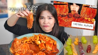 Ich ernähre mich 1 Tag wie koreanische Mukbang YouTuber (10000kcal)