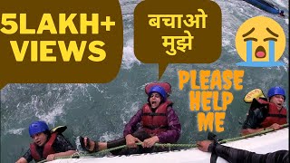 rishikesh river rafting accident❌||gone wrong||#rafting #gonewrong #rescued #vlog #adventure