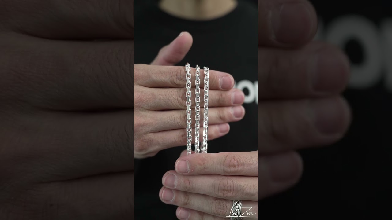 The Incredible & Sleek 4mm Heavy Anchor Link Chain Unveiled!