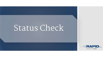 RapidILL Status Check