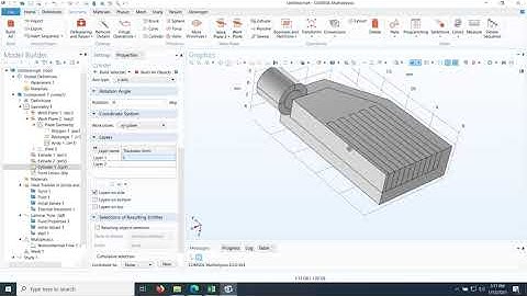 COMSOL - Water-Cooled Mini-Channel Heat Sink Analysis with Hot Spot (Part 01)