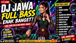 DJ JAWA FULL BASS ENAK BANGET | CIDRO, MENDEN KANGEN, TATU | Lagu Jawa Ora Ilang Mergo Jaman
