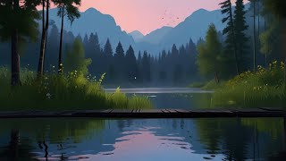 Relaxing Music - Sleep Music, Calming Music, Peaceful Music With Water And Birds Sounds