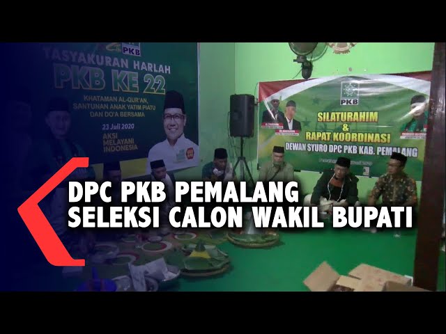 DPC PKB Pemalang Seleksi Lima Calon Wakil Bupati class=