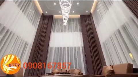 video rèm thông tầng tự động