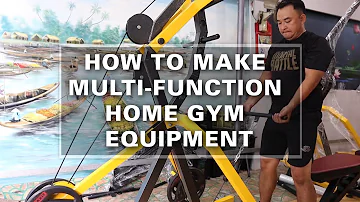 DIY || How To Make Multi-function Home Gym Equipment