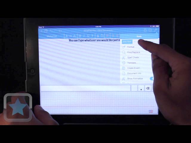 WritePad Pro App Demo for iOS