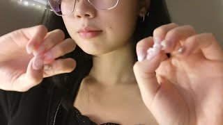 fast and aggressive asmr | hand sounds and rambles (snapping, clapping, flicking)