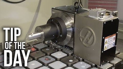 Easy Cylindrical Engraving & Machining: Use G47/G107 No CAM needed – Haas Automation Tip of the Day