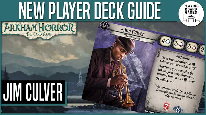 NEW PLAYER DECK FOR JIM CULVER | Arkham Horror: Th...
