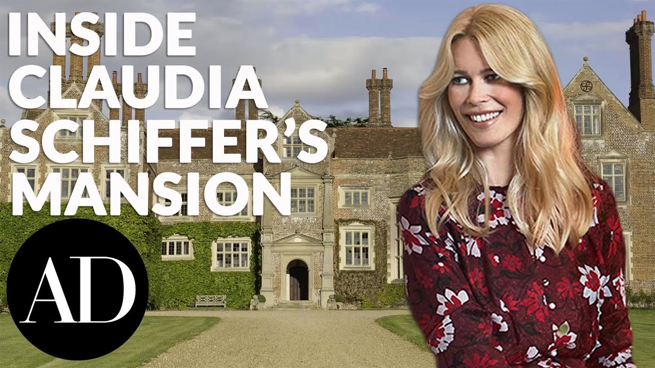 Inside Claudia Schiffer and Matthew Vaughn's Mansion | Celebrity Homes | Architectural Digest