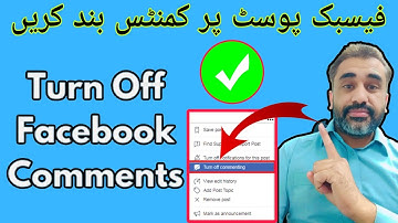 How To Turn-Off Comments on Facebook 2022 | Disable Comments on Facebook Post | #facebook Taha Tech