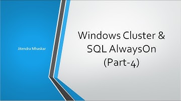 SQL AlwaysOn (Part-4)