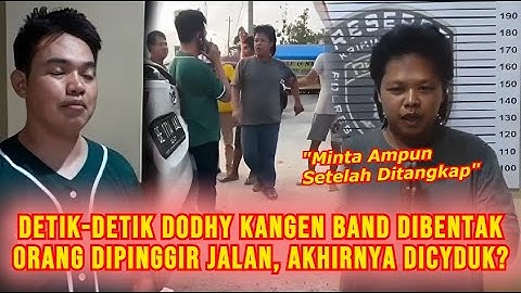 VIRAL! Dodhy Kangen Band Dibentak - Bentak Orang Dipinggir Jalan, Polisi Langsung Cyduk? Gosip Artis