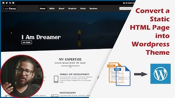 Wordpress Theme Development Tutorial 2021 | From Static HTML Page -  Intro | Part 1