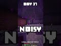 100 Days - [Minecraft Shorts] - Day 37 #minecraft #100days