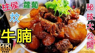 〈職人吹水〉 柱侯蘿蔔炆牛腩/炆牛腩太淋唔好食/太硬咬唔入/點解要炆隔夜/ 好味柱侯牛腩詳盡講解/4k復刻製作/ @Singsingkitchen  /