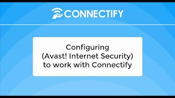 Firewall Configuration (Avast! Internet Security) for Connectify Hotspot