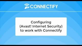 Firewall Configuration (Avast! Internet Security) for Connectify Hotspot